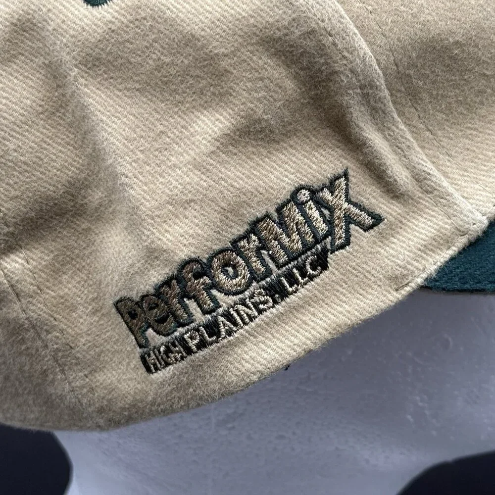 Unruh Brothers Inc Truckers Hat Cap Performix High Plains Green Tan Embroidered